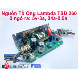 Nguồn tổ ong Lambda TSD260 2 cấp 5v-3a, 24v-2.5a