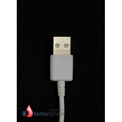 Cáp Micro USB 0.8m China Trắng