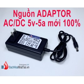 Nguồn ADAPTOR AC/DC 5v-5a mới 100%