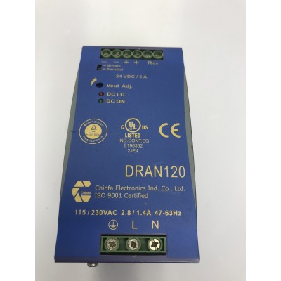 Nguồn DRAN120-24A 24v-5a cũ