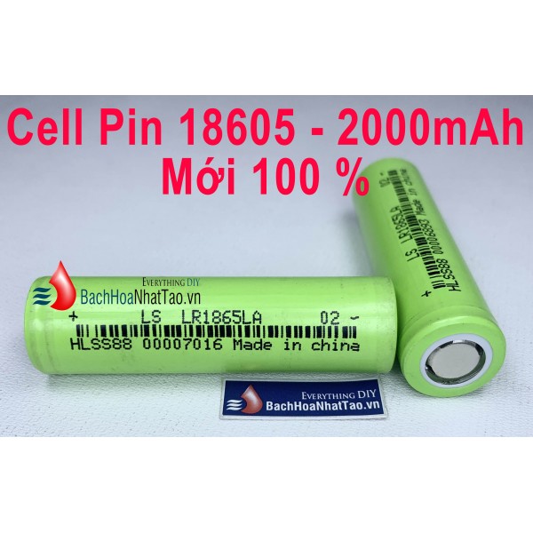 Cell Pin LR1865LA 2000mAh
