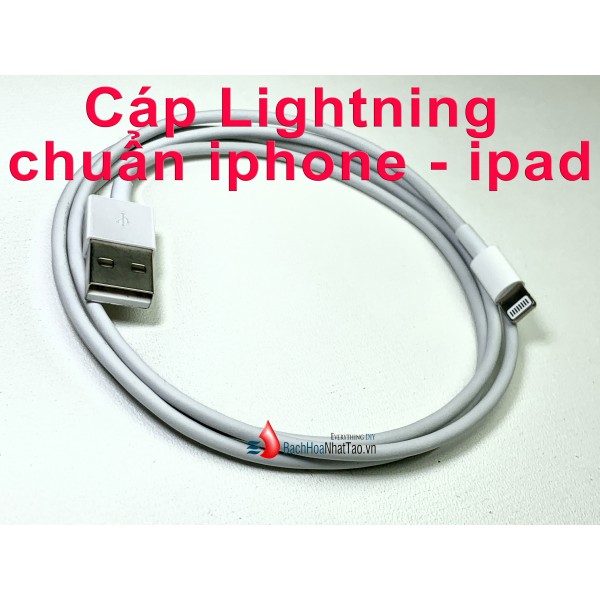 Cáp lightning chuẩn Iphone - Ipad