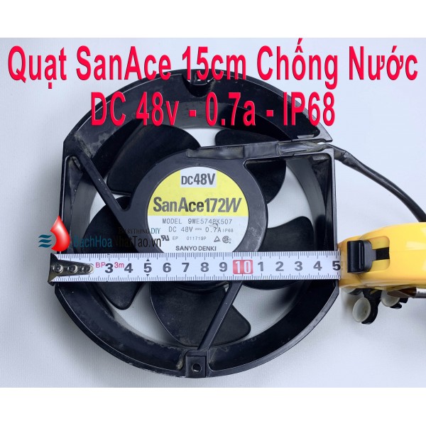 Quạt SanAce DC 48v-0,7a đặc biệt Chống Nước chuẩn IP68