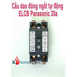 Cầu Dao Tự Động ELCB Panasonic 20a
