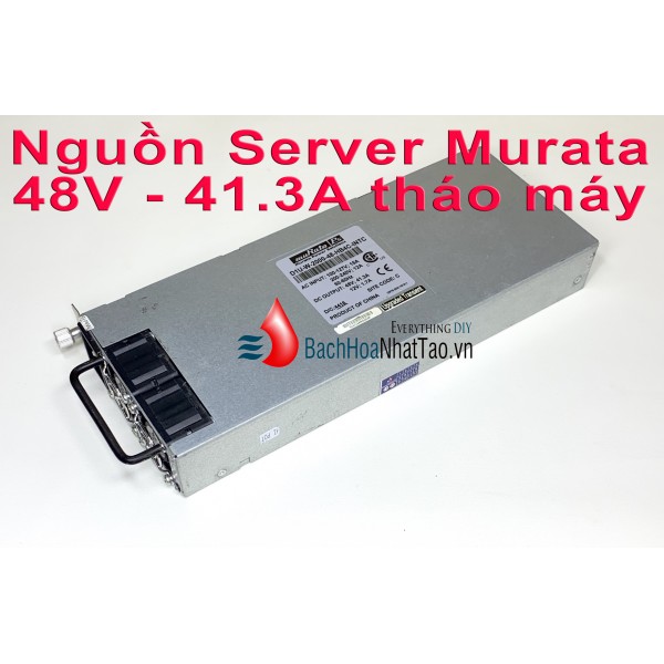 Nguồn Server Murata 48v - 41.3a tháo máy đã kích
